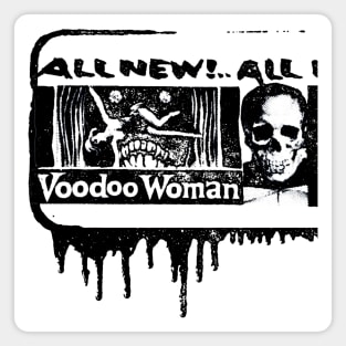 Double Feature (Undead Voodoo) Magnet